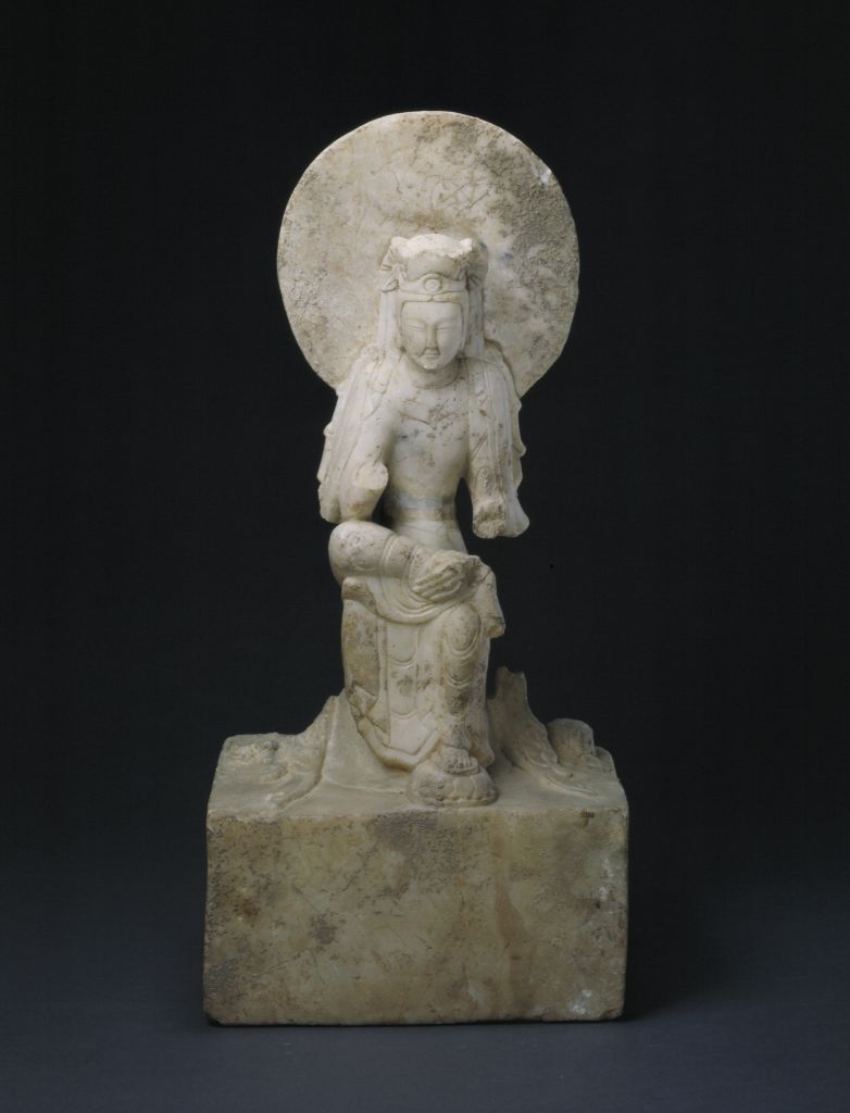 乐妙香造石思惟像